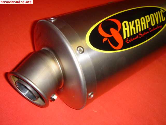 Vendo akrapovic nuevo!!! legal!!!