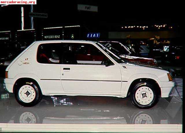 Vendo 205 rallye completo,  indocumentado