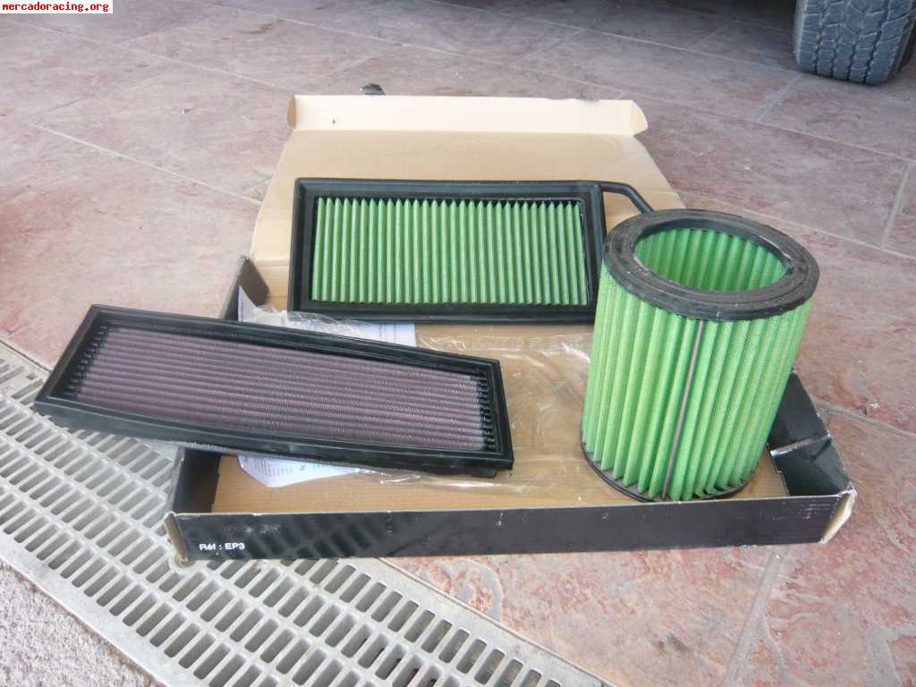 Vendo filtros green o k,n para cajas de origen