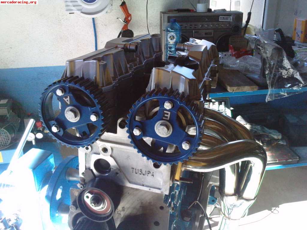 Motor 206xs (desafio frances) con mejoras 163cv: