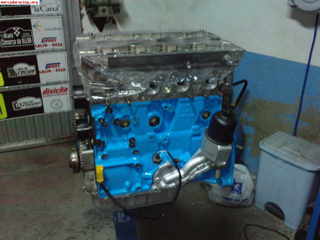 Motor 206xs (desafio frances) con mejoras 163cv: