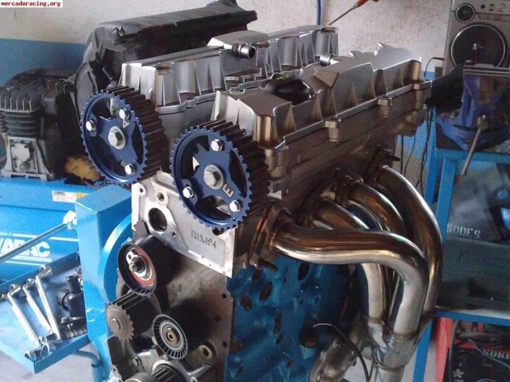 Motor 206xs (desafio frances) con mejoras 163cv: