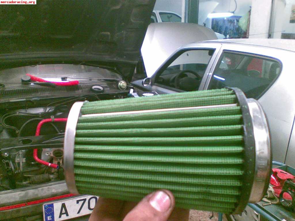 Kit admision green 205 gti, filtro sustitucion seat leon ii 