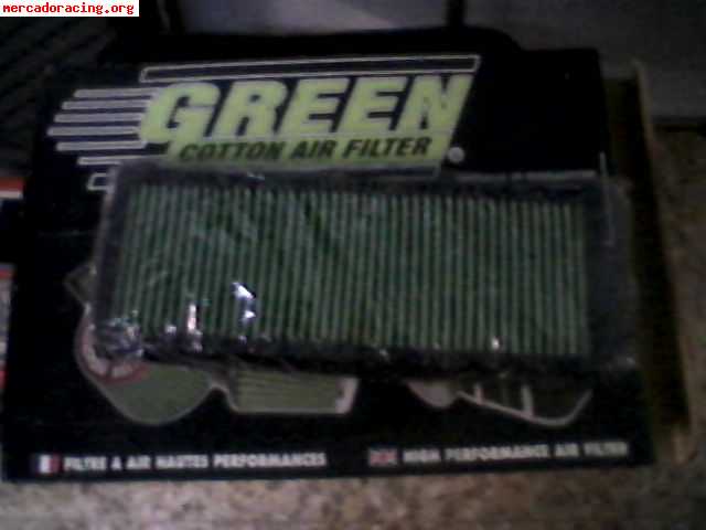 Kit admision green 205 gti, filtro sustitucion seat leon ii 