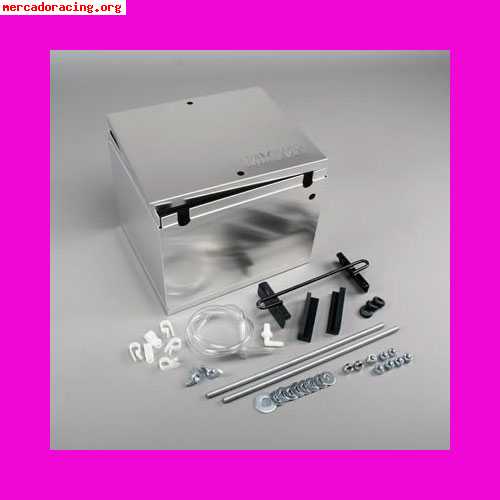 Caja de aluminio para rehubicacion de bateria