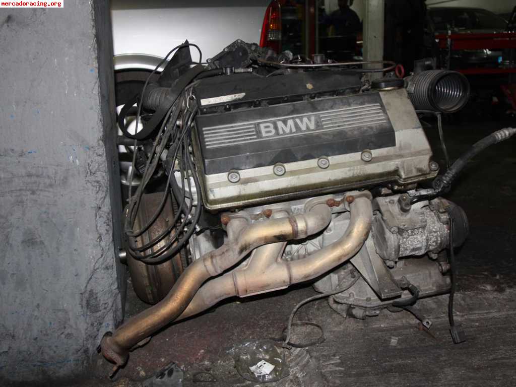 Motor bmw 540i