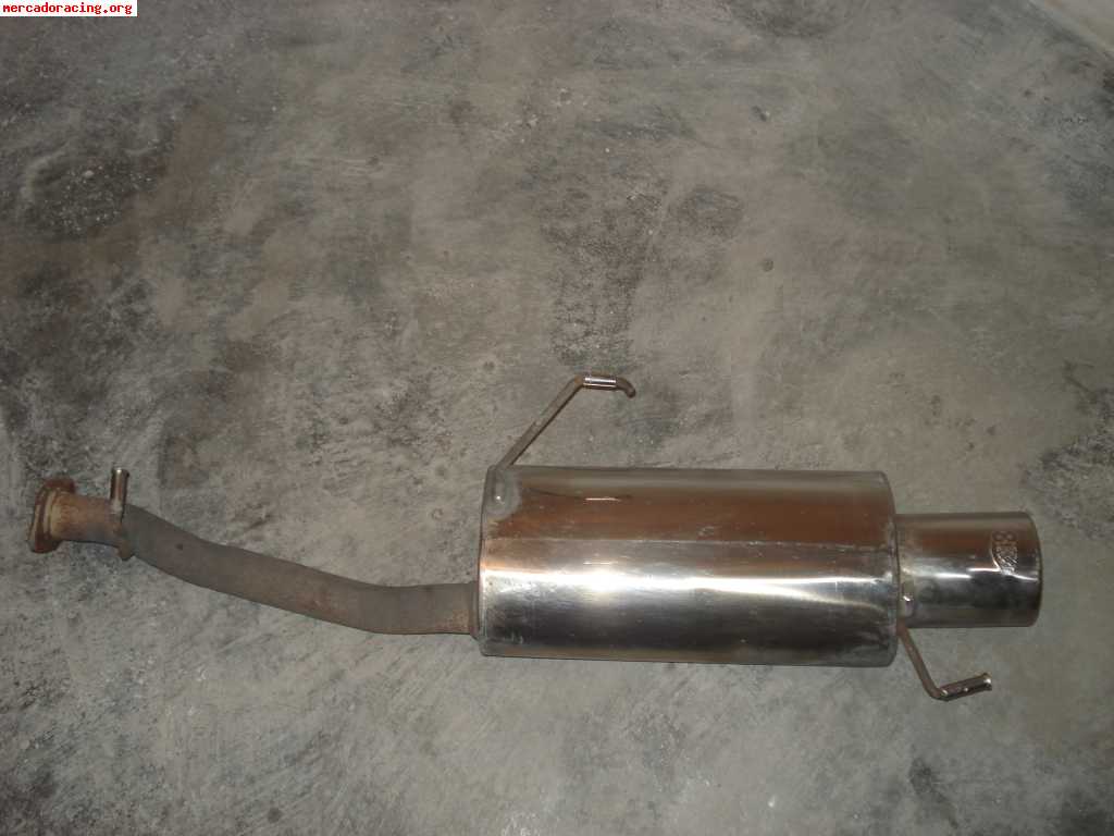 Tubo de escape don silencioso