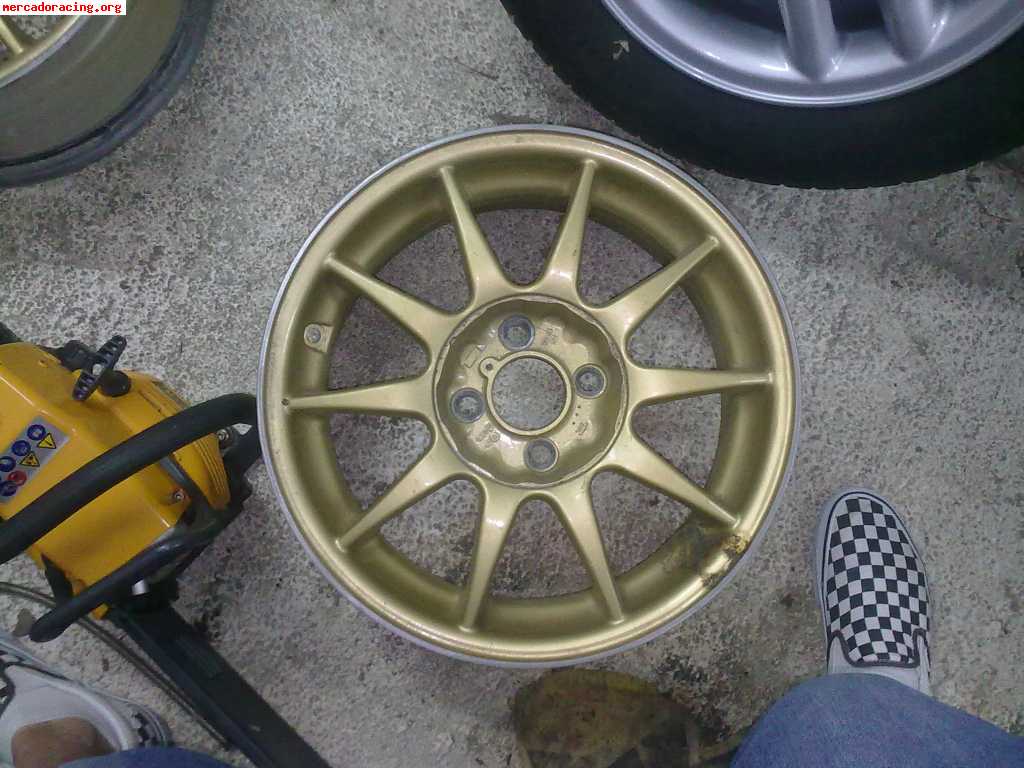 [se venden]braid monoblock 15 4x100 