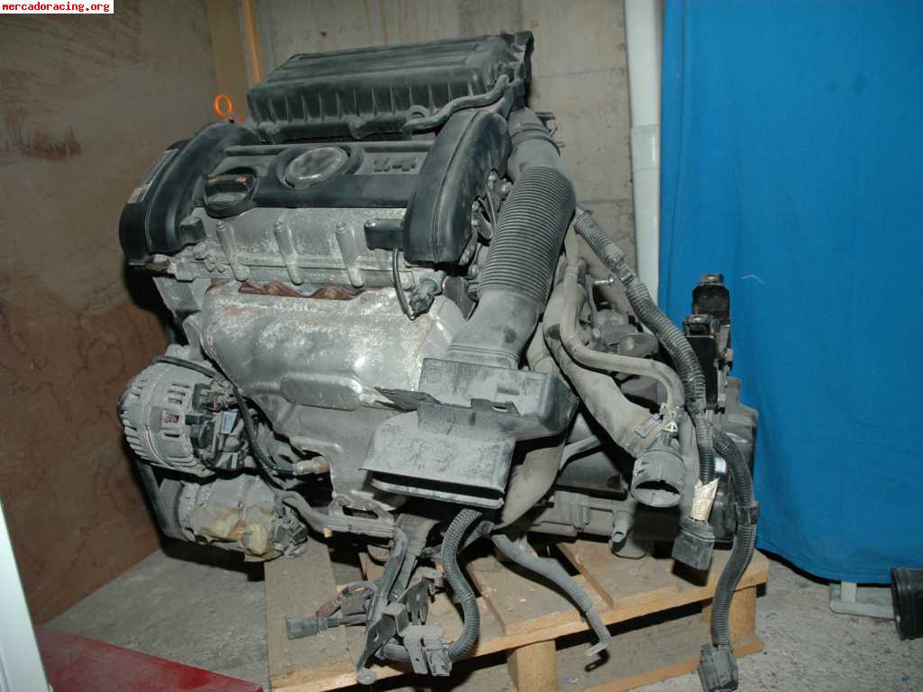 Se vende motor completo con caja wv polo 1.4