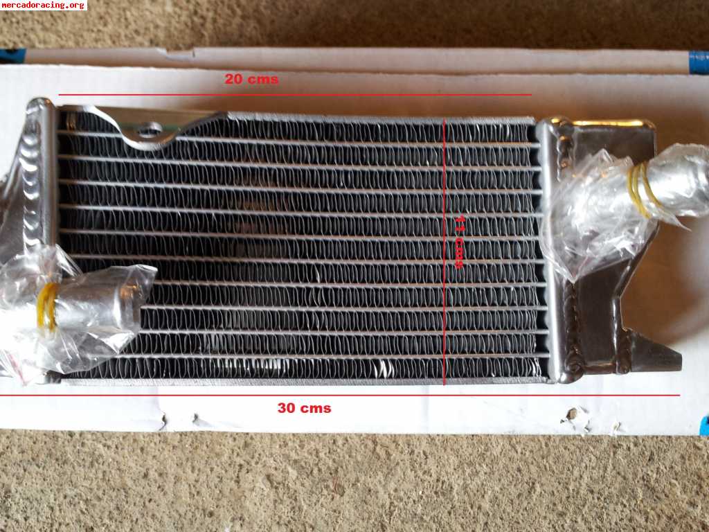 Radiador aluminio nuevo