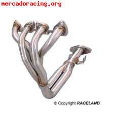 Colectores raceland 4-2-1 saxo 16 acero inox.