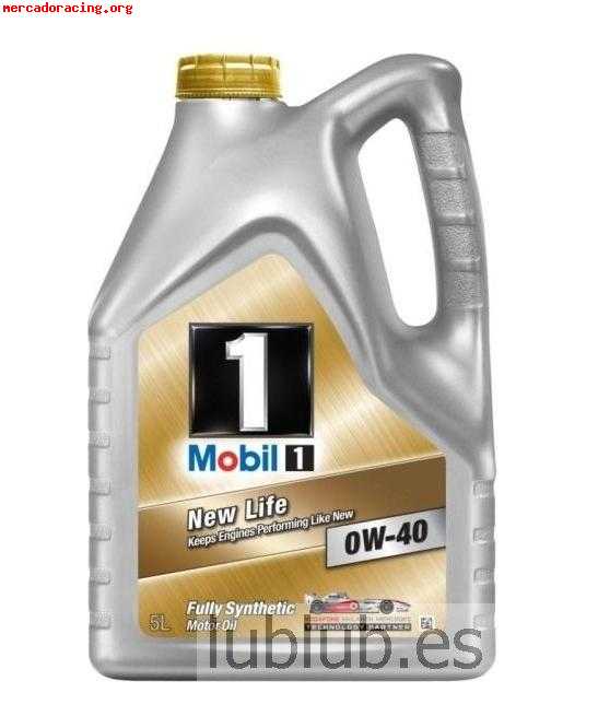 Vendo aceite de motor mobil1 0w-40