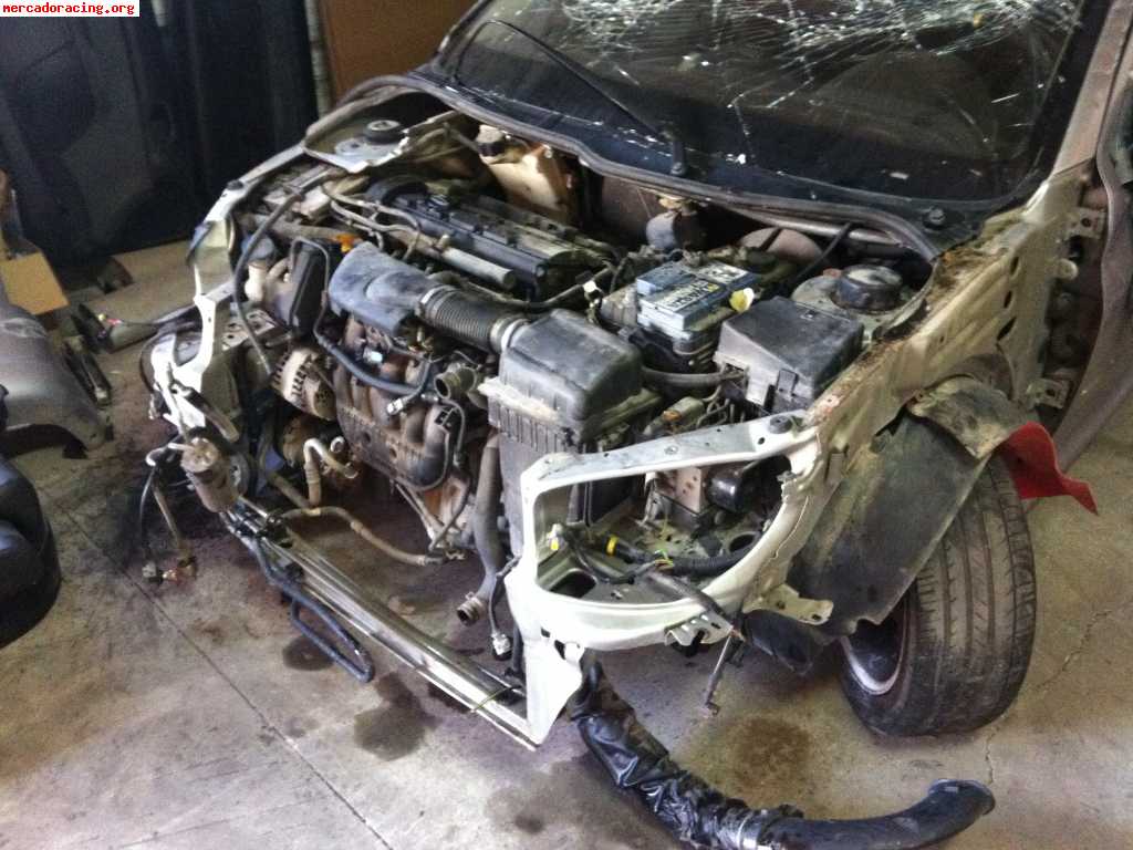 206 gti siniestrado