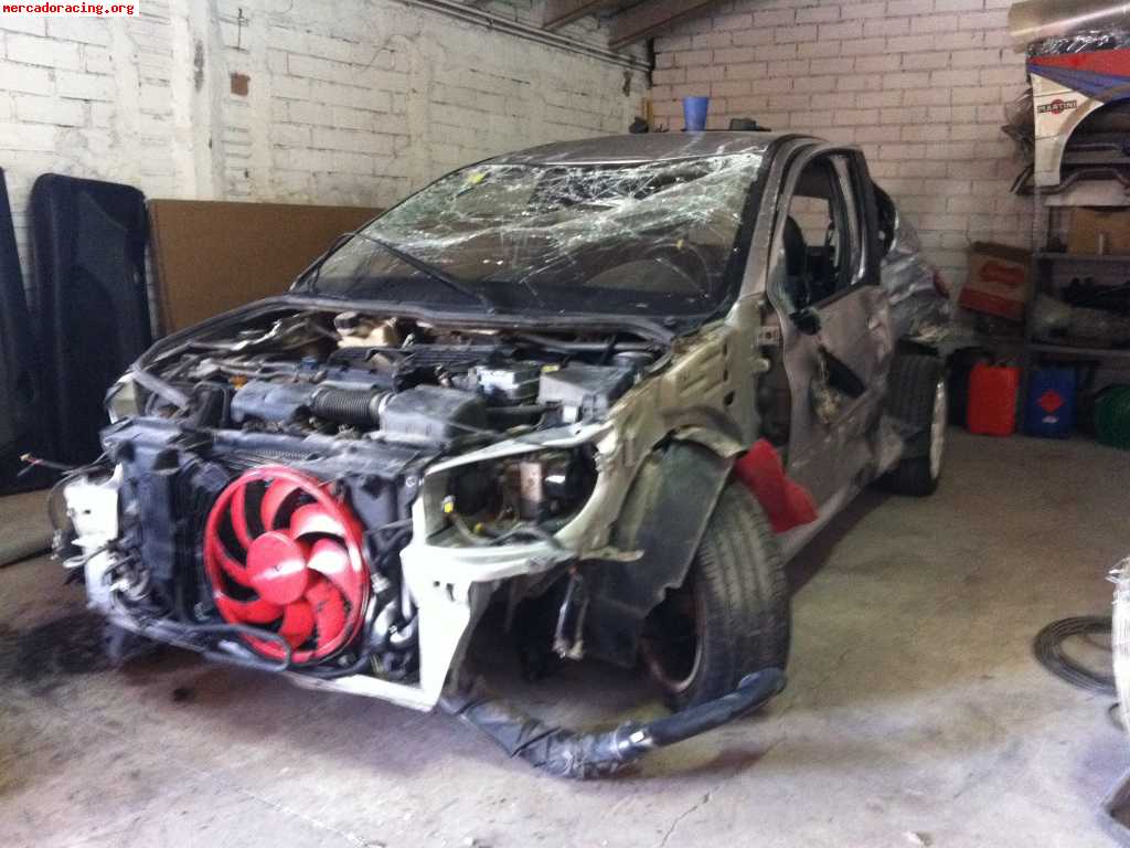 206 gti siniestrado