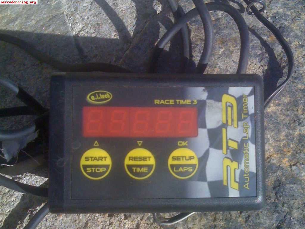 Cronometro digital pista race time 3