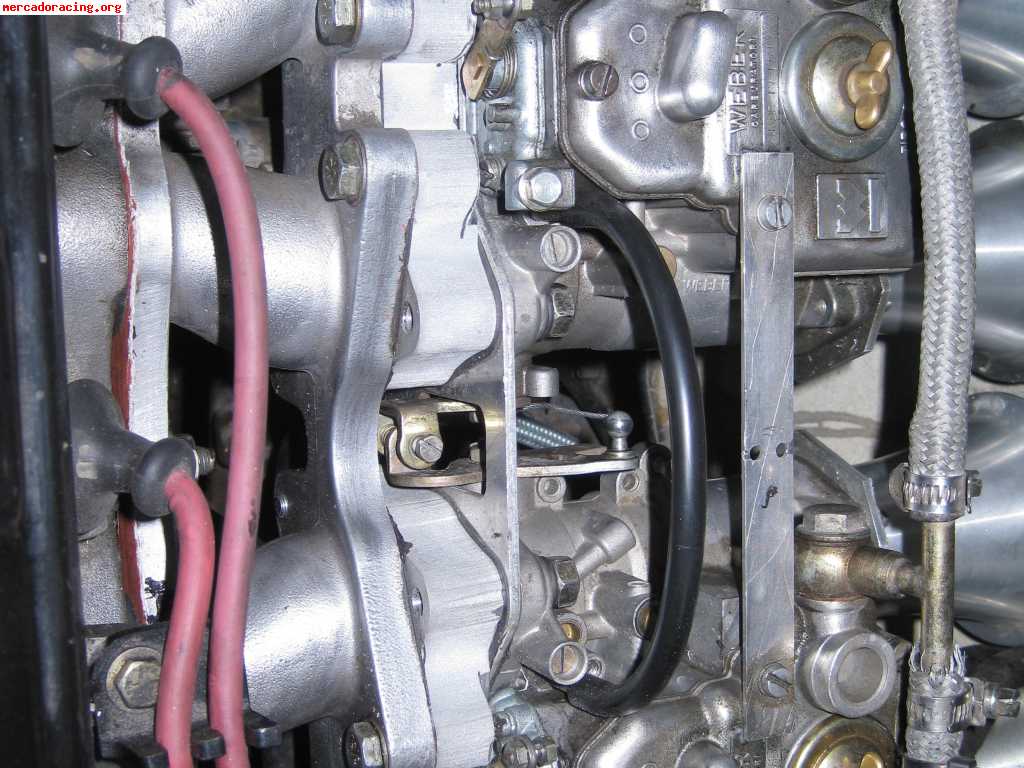 Colectores carburación webber 205 rallye aluminio