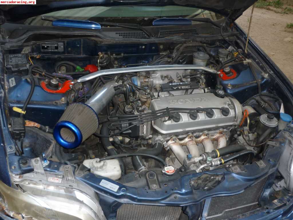 Vendo despiece motor y caja e instalacion honda civic vtec