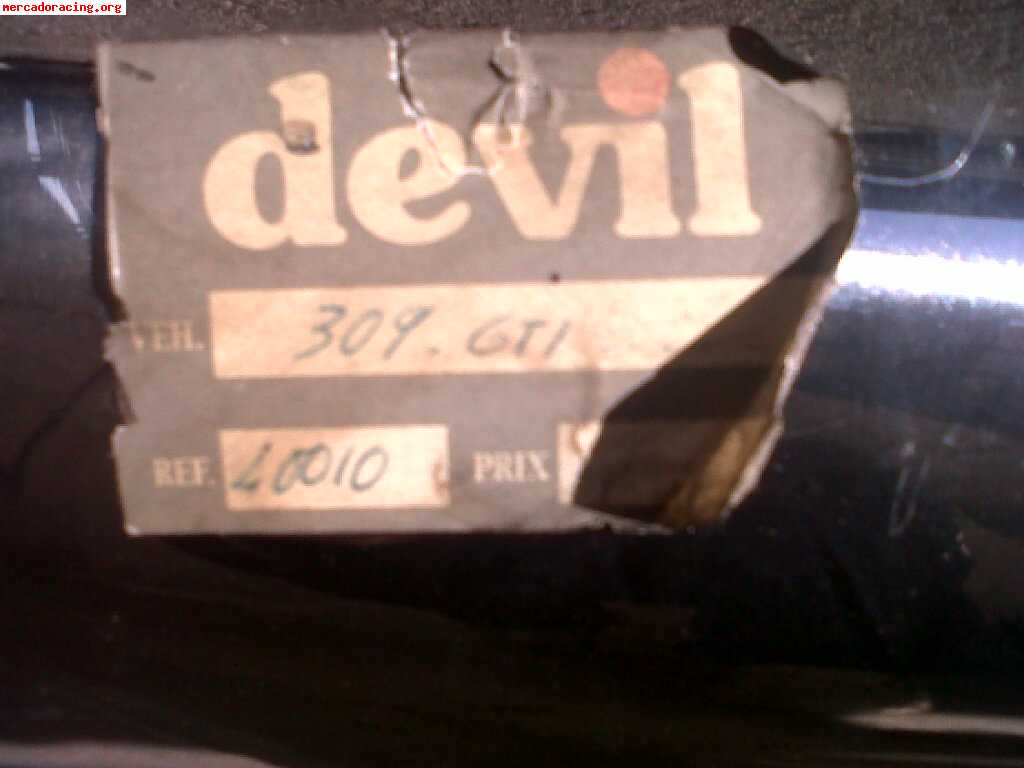 Tramo final devil inox grn 309 gti