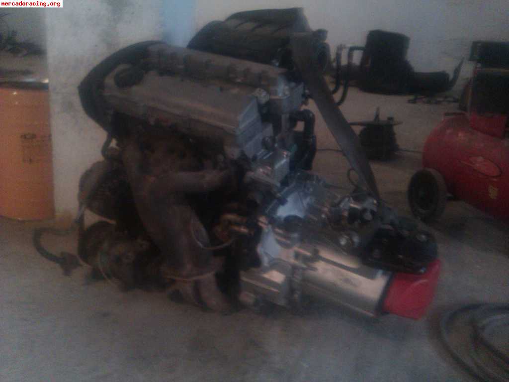 Motor saxo 1.6 16v completo