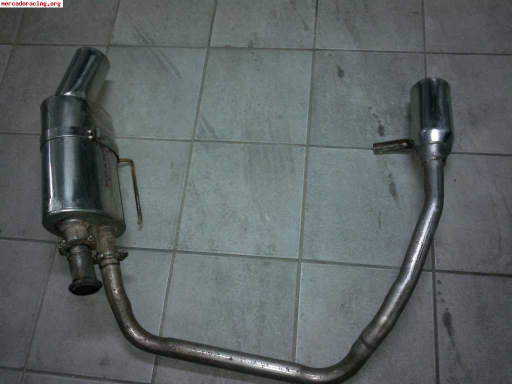 Vendo o cambio escape duplex don silencioso