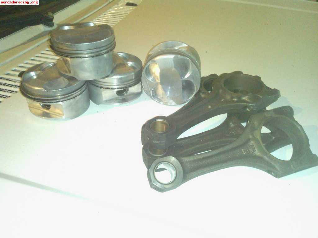 Vendo pistones forjados de motor c20xe