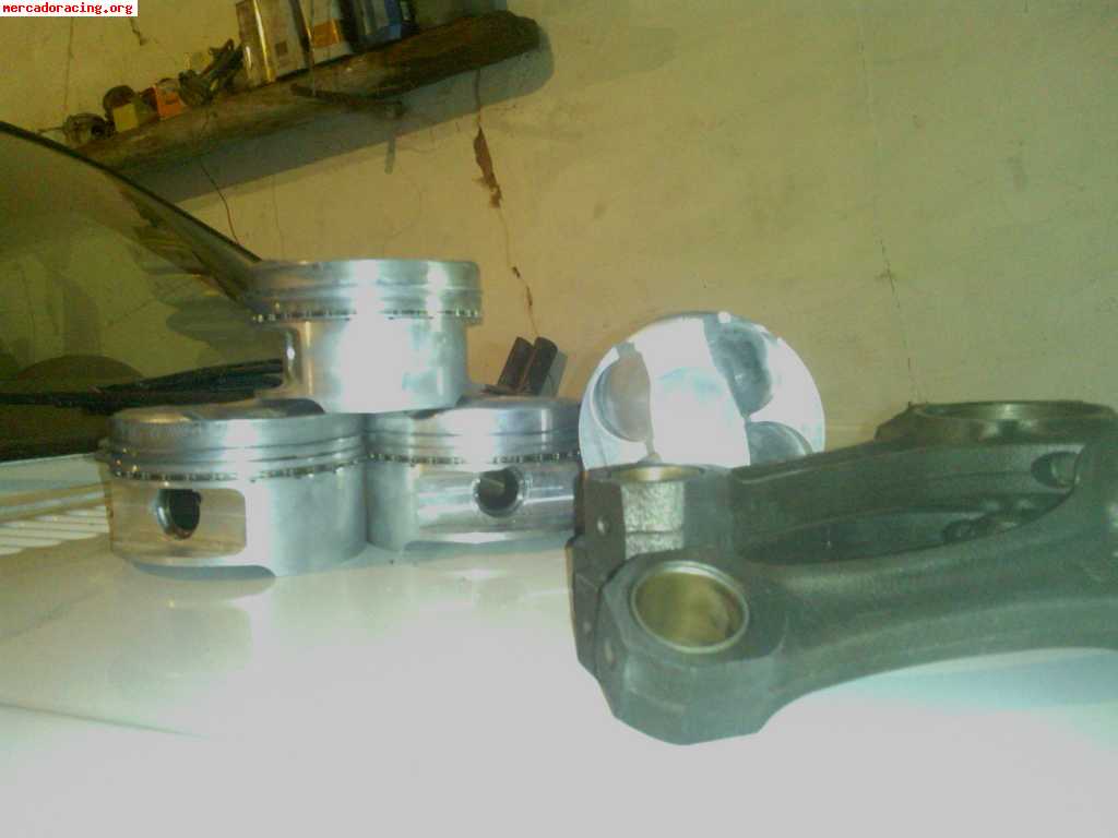 Vendo pistones forjados de motor c20xe