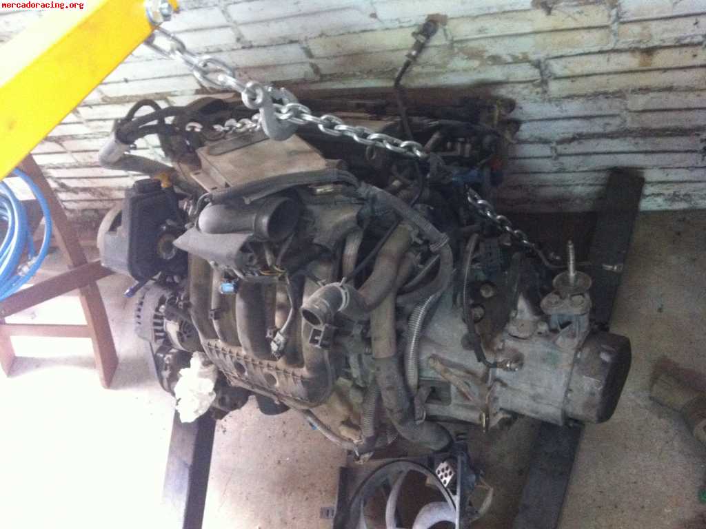 Vendo o cambio, motor i caja del 206 gti