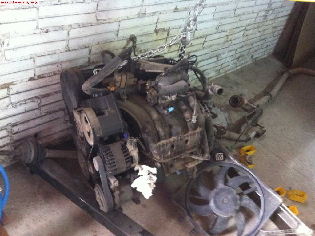 Vendo o cambio, motor i caja del 206 gti