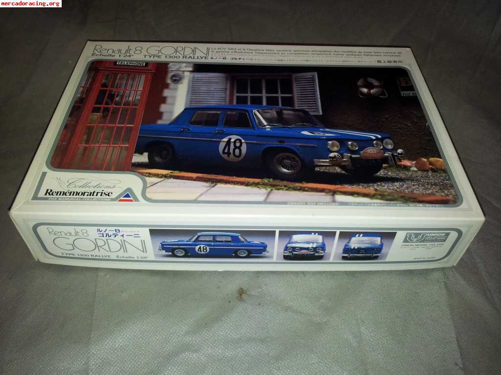 Maqueta 1/24 renault 8 gordini