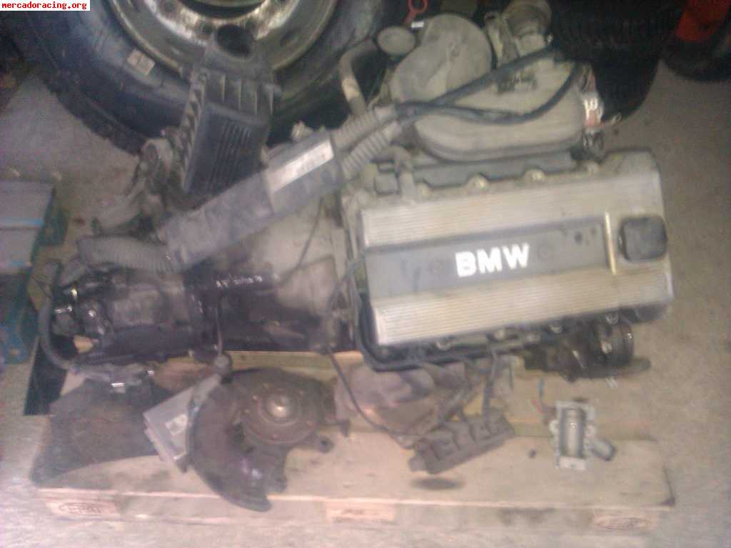 Motor y caja de bmw 318is e36