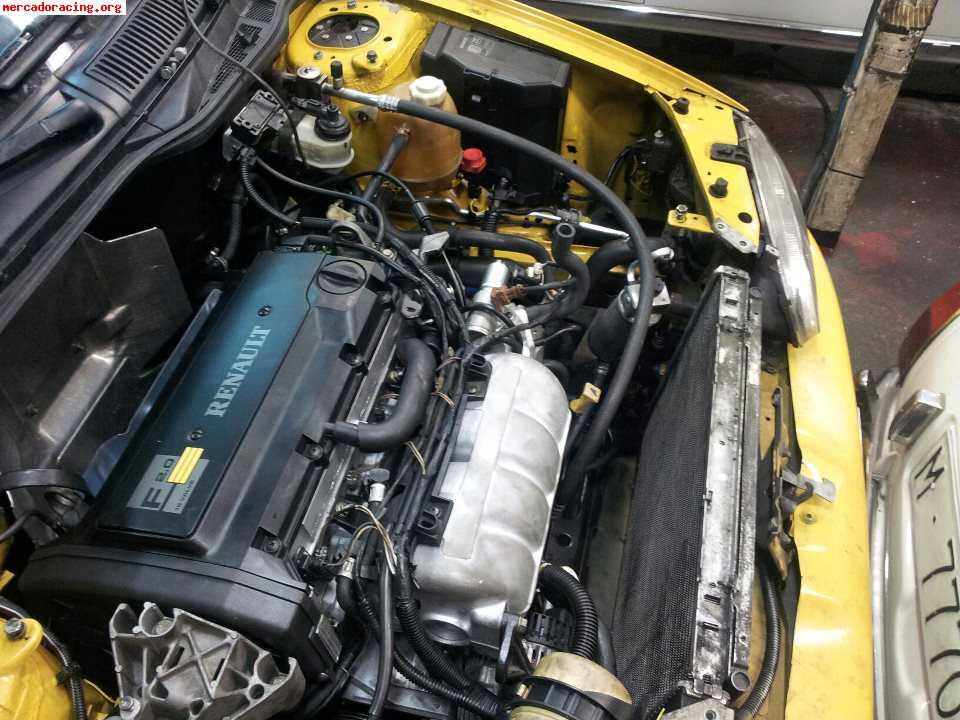 Se vende motor de megane coupe 2.0 16v f7r 