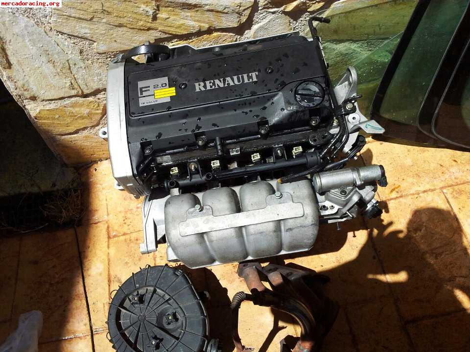 Se vende motor f7r de megane coupe 2.0 16 v y culata de clio