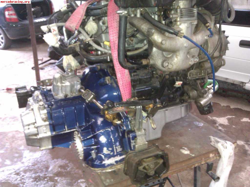 Motor opel 2.0 16v  20xe j con caja f20 crupo 11-57