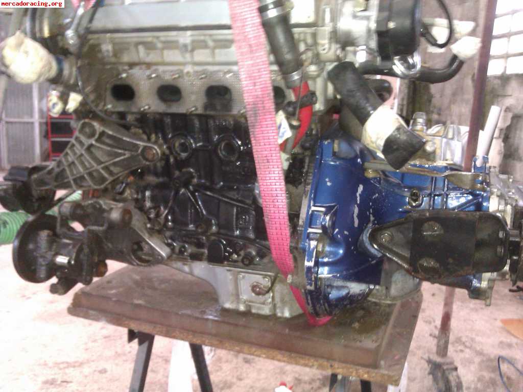 Motor opel 2.0 16v  20xe j con caja f20 crupo 11-57