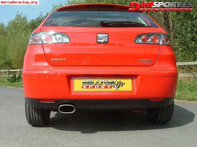 Silencioso milltek seat ibiza
