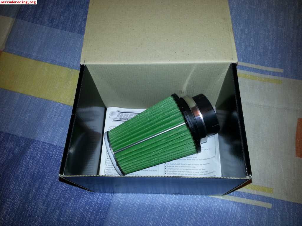 Vendo filtro green para saxo 16v, esta nuevo sin estrenar.