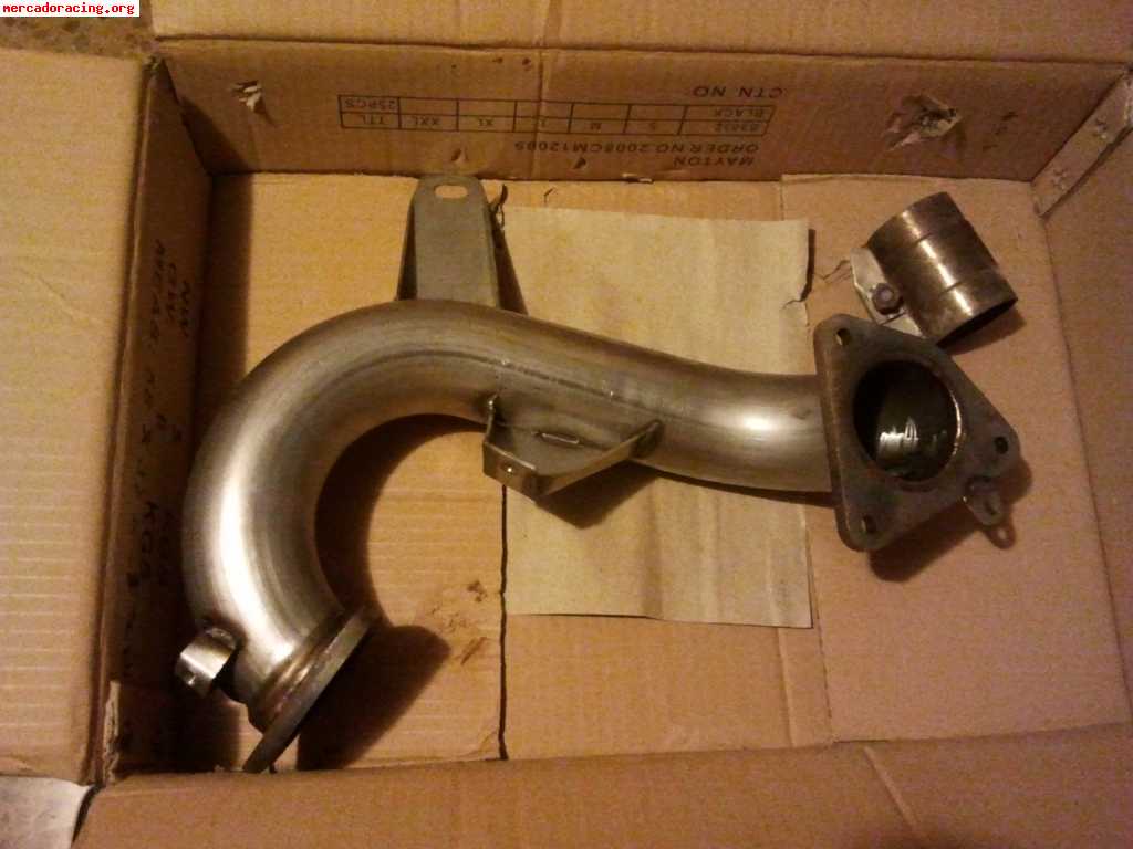 Downpipe ,supresor de catalizador miltek para megane r26