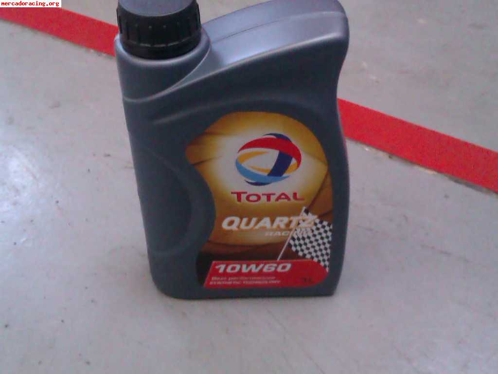 Aceite total 10w/60 racing