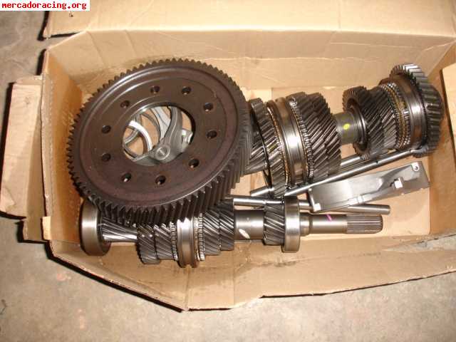 Conjunto de piñones y tren cambio evo 5