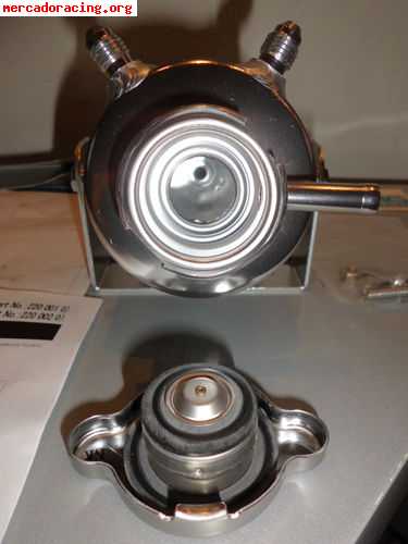 Venta carbing deposito aluminio reservoir tank conexiones #4