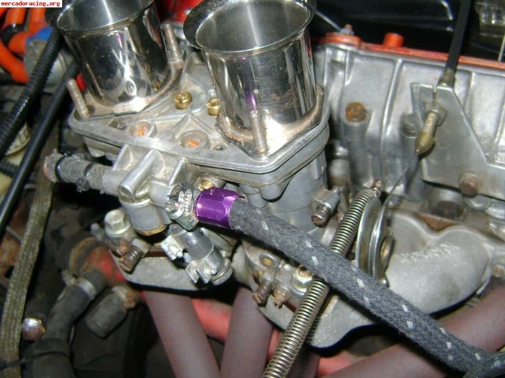 Carburador weber 40-40 idf italiano con admision bercan trab