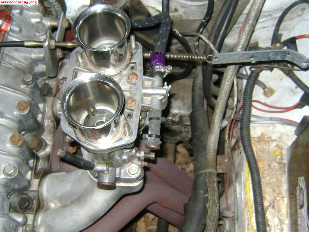 Carburador weber 40-40 idf italiano con admision bercan trab