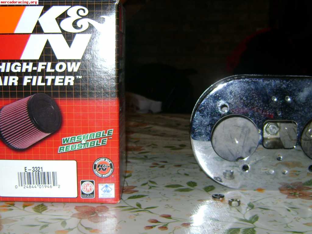 Carburador weber 40-40 idf italiano con admision bercan trab