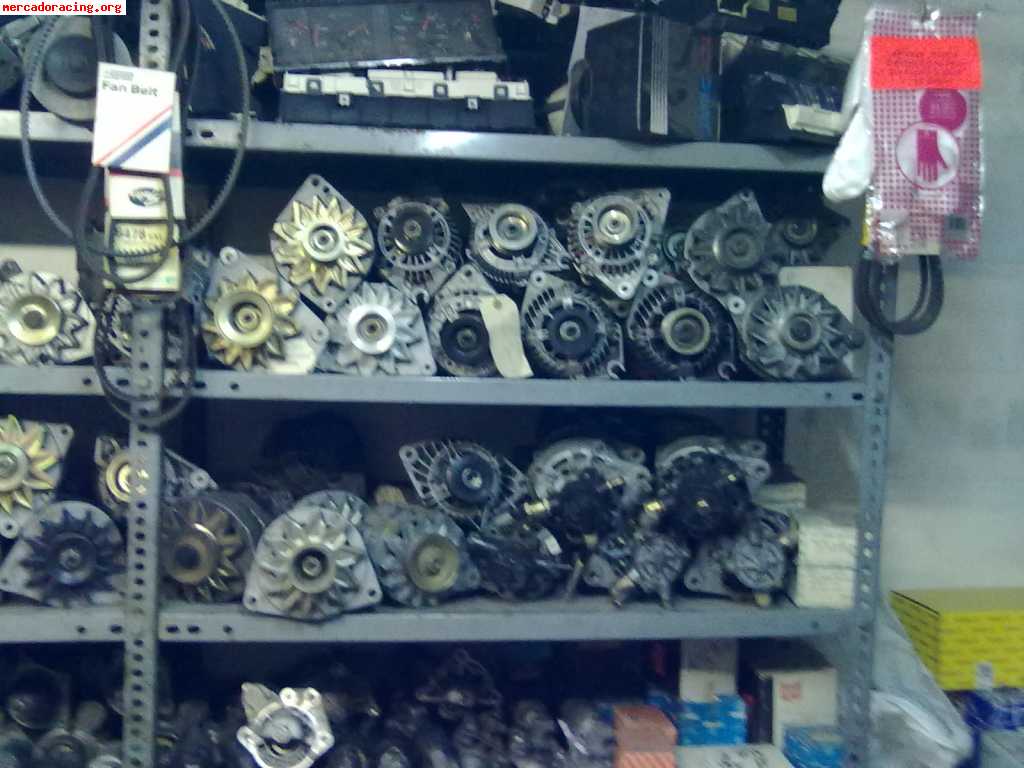 Se vende alternadores y motores de arranque