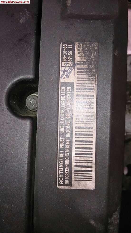 Motor vw golf v 2.0 tdi 140cv (bkd)