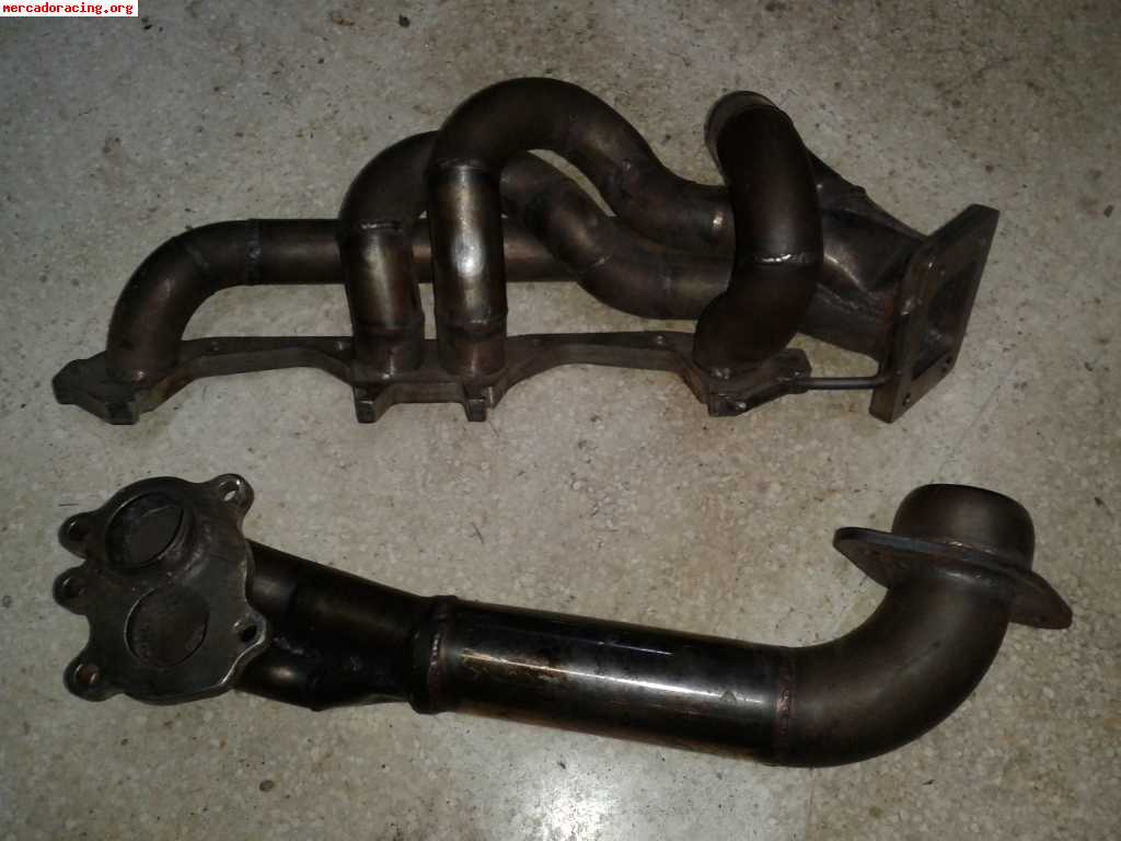 Vendo colectores 4-1 y down pipe inox gt turbo