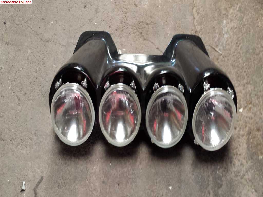 Parrilla de faros c2,saxo,106 con xenon