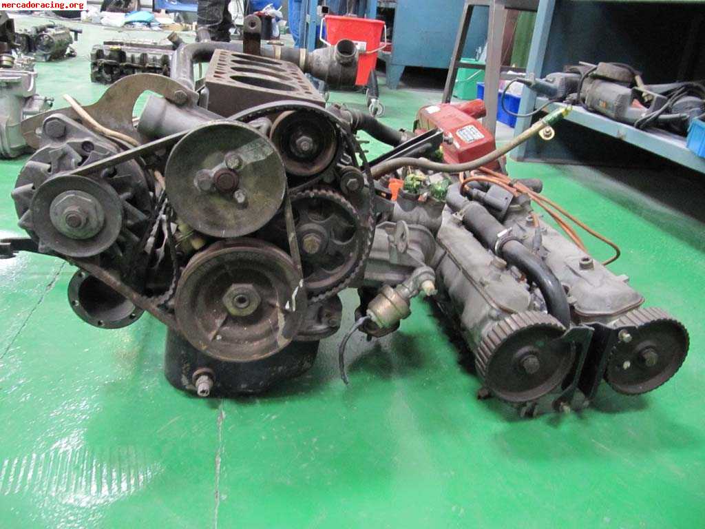 Se vende motor y cambio fiat ritmo abarth 130 tc.