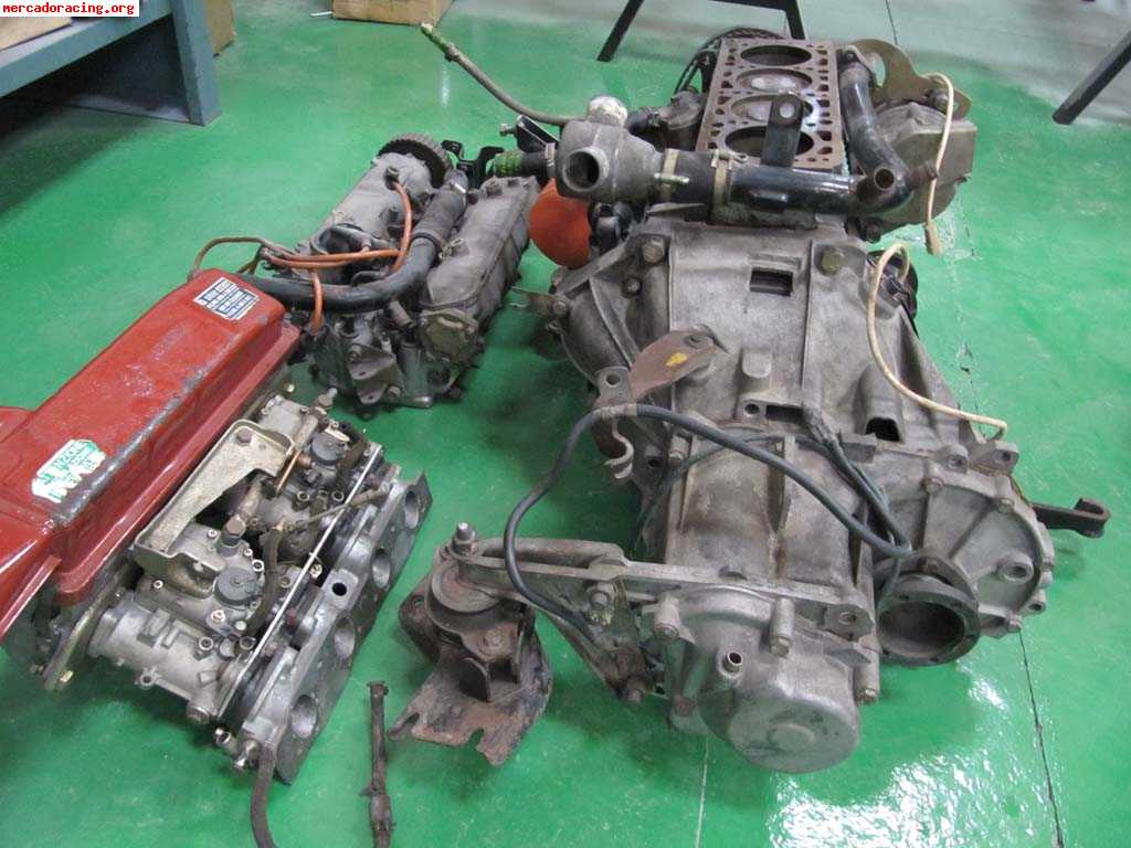 Se vende motor y cambio fiat ritmo abarth 130 tc.