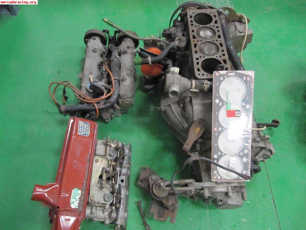 Se vende motor y cambio fiat ritmo abarth 130 tc.